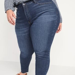 Old Navy Curvy High Waisted OG Straight Jeans for Women